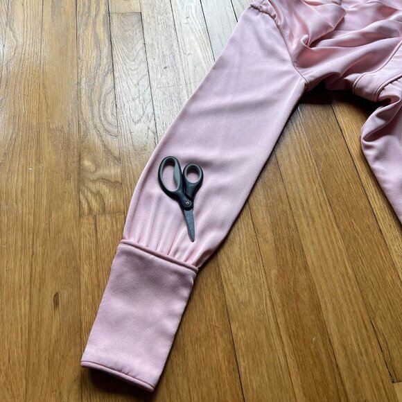 NBD x Revolve size M Ballet Pink Elijah One Shoulder Coquette Mini Dress - Picture 15 of 16